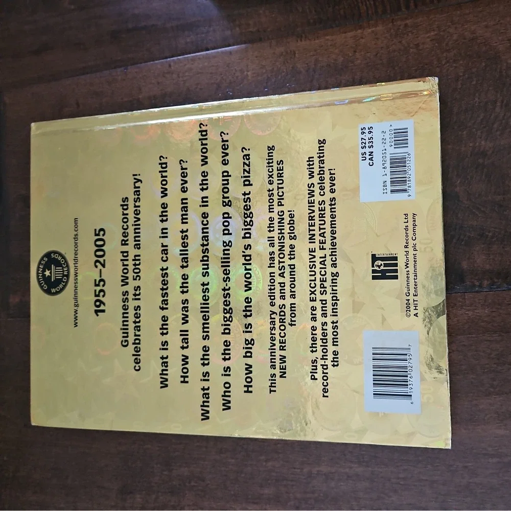Guinness World Records 2005 AND‎ 2006 Editions Hardcover *
